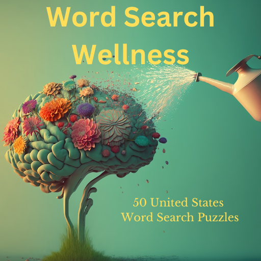 Cover for word search wellness puzzle handout.